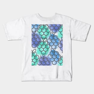 color grapes Kids T-Shirt